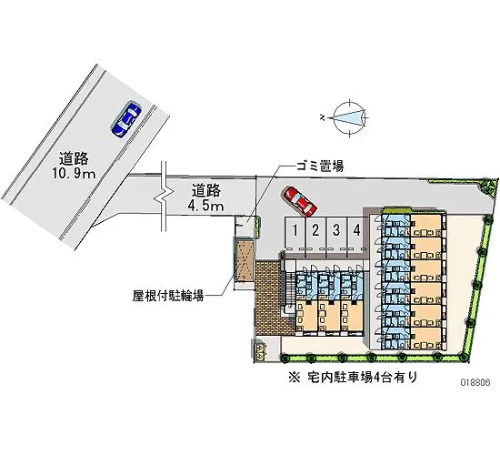 立川市幸町３丁目 月極駐車場